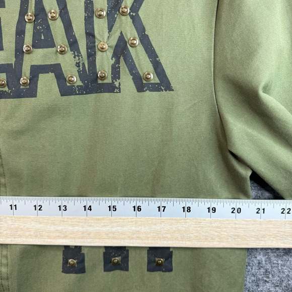 Zaza Women's Sweater Size Large Speak Up Eagle - Picture 7 of 10